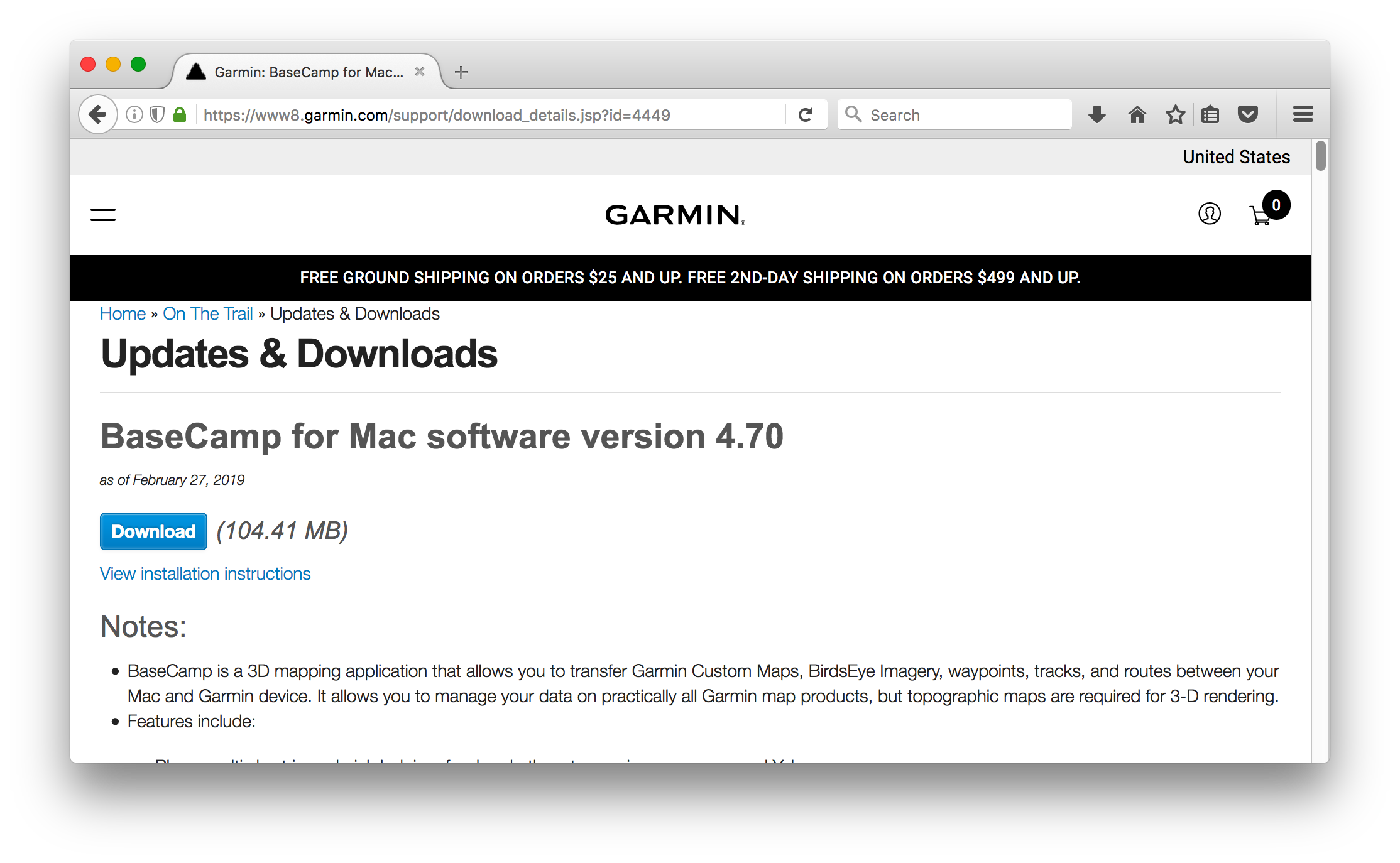 Garmin Mapsource Download Mac Os